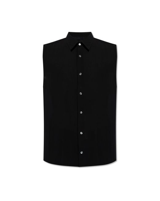 AMI Black Striped Pattern Shirt By for men