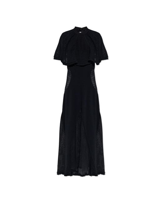 Lanvin Black Off-Shoulder Dress