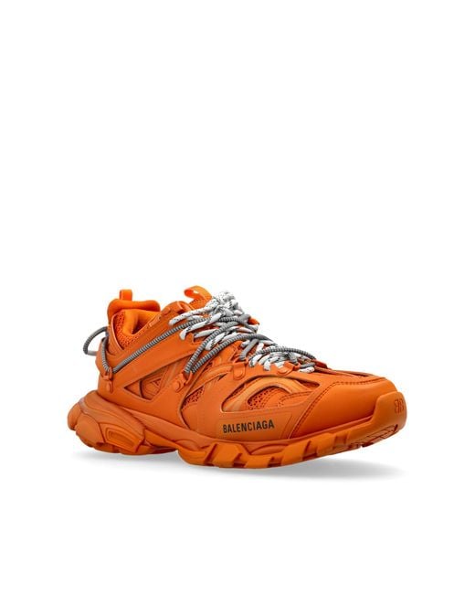 Balenciaga Orange Sneakers for men