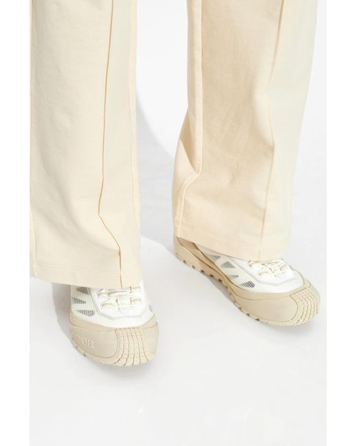 Moncler White "Trailgrip Lp" Sports Shoes