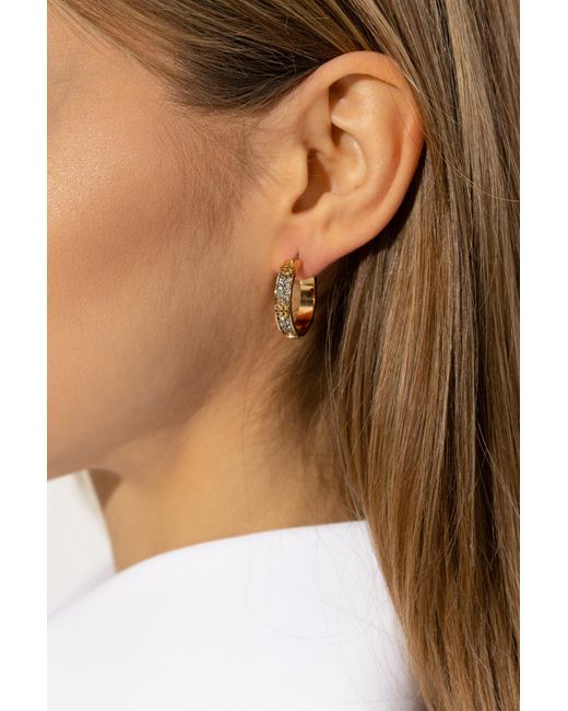 Tory Burch Metallic 'Miller Small' Earrings
