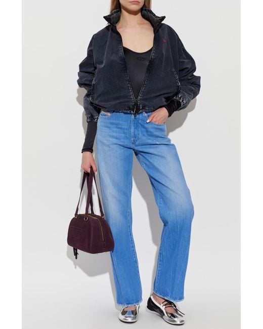DIESEL Blue G-Leamer Jacket