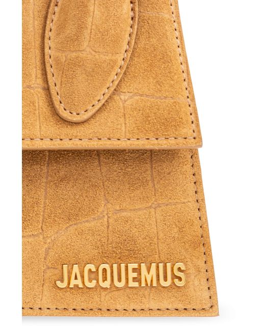 Jacquemus White Handbag Le Chiquito Moyen Boucle,