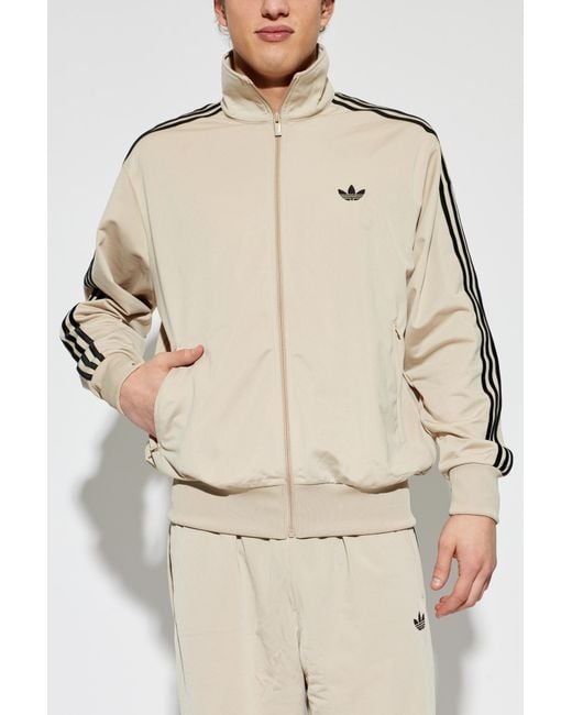 Adidas Originals Natural Sweatshirt With Stand-Up Collar for men