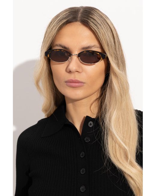 McQueen Brown Sunglasses