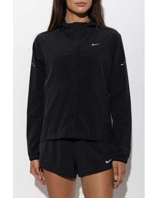 Nike Black Hooded Jacket