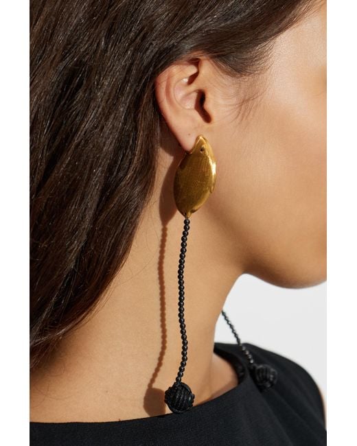 Jacquemus White 'Poissona-Lunes' Earrings