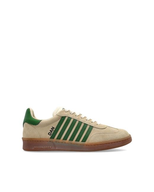 DSquared² Green Sports Shoes "Boxer"