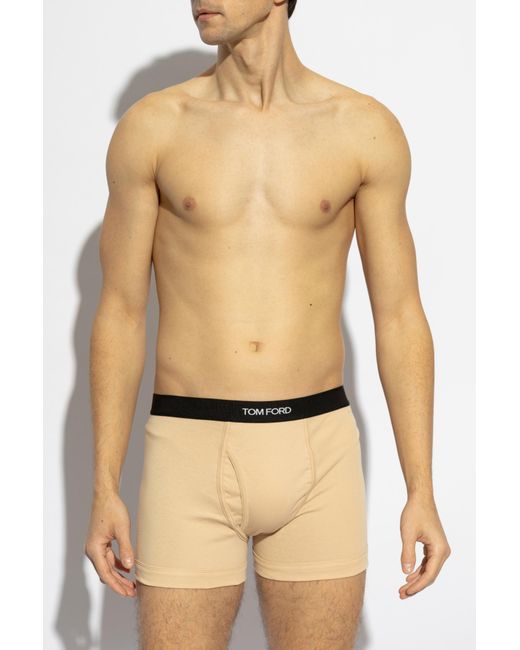 Tom Ford Natural Cotton Boxers for men