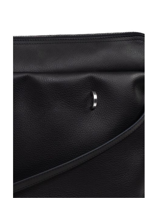 Rick Owens Black Big Adri Shoulder Bag