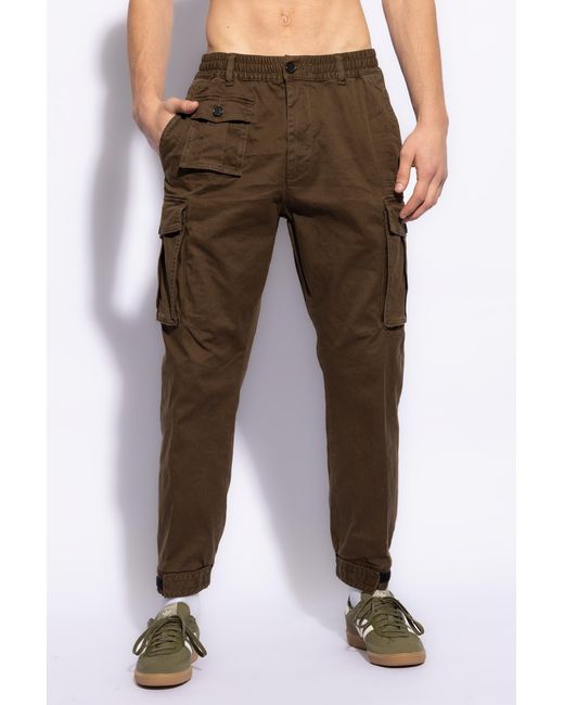 DSquared² Brown Trousers With Pockets for men