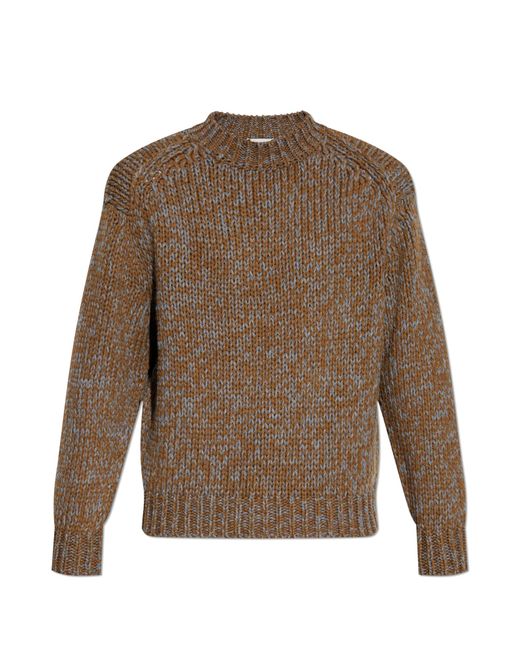 Tod's Brown Wool Sweater for men