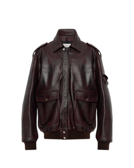 Coperni Black Leather Jacket