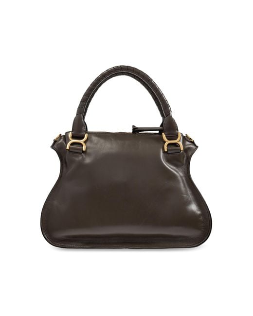Chloé Black Handbag Marcie Double Medium