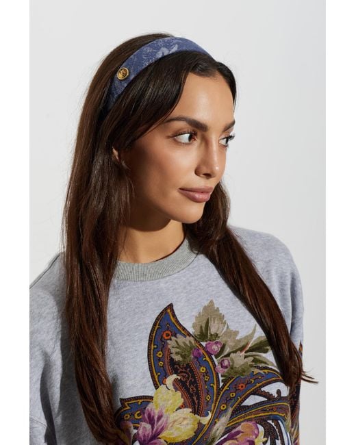 Etro Blue Headband