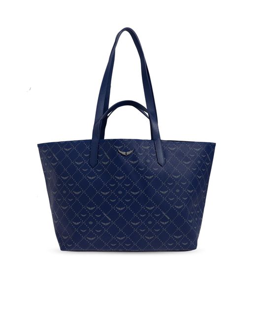 Zadig & Voltaire Shopper XL Monogrammed Bag