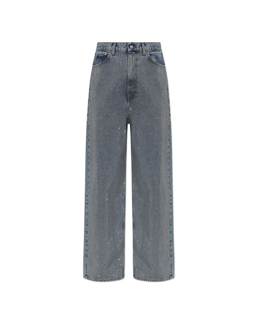 Stella McCartney Blue Jeans With Shimmering Sequins