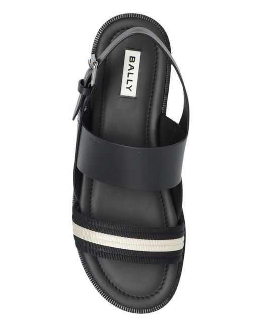 Bally Black Sandals Grovery for men