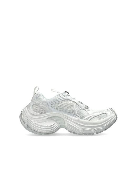 Balenciaga White Sports Shoes 6Xl
