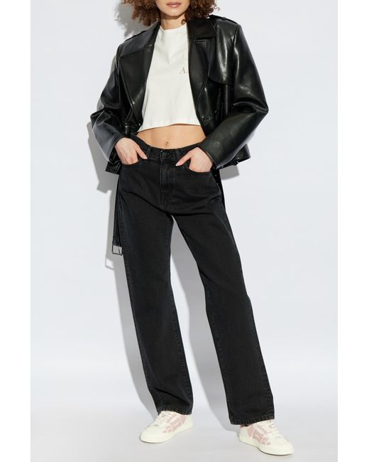 Carhartt Black Jeans With Logo