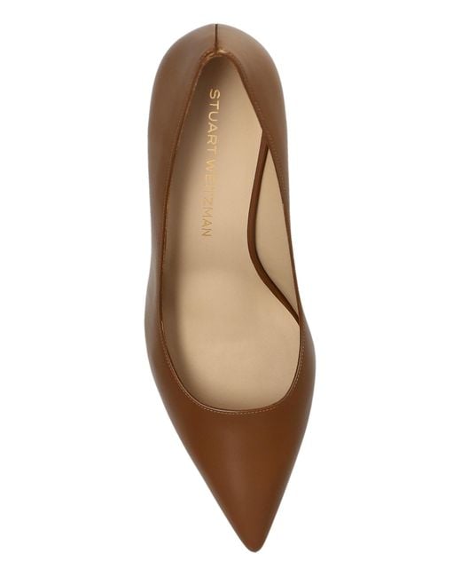 Stuart Weitzman Blue "Stuart Power" Stilettos