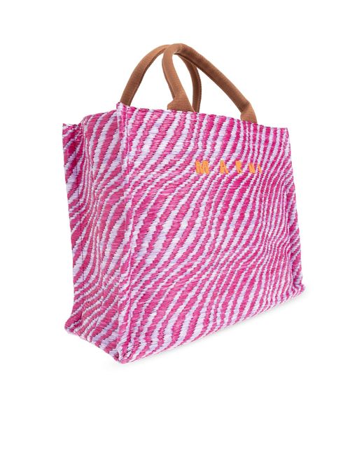 Marni Pink Shopper Bag