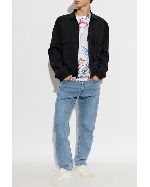 Paul Smith White T-Shirt With Print for men