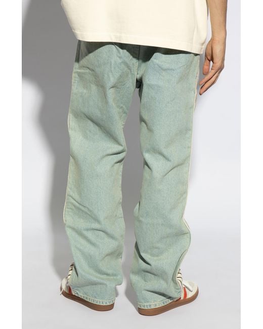 Fear Of God Green Loose Fit Jeans, for men