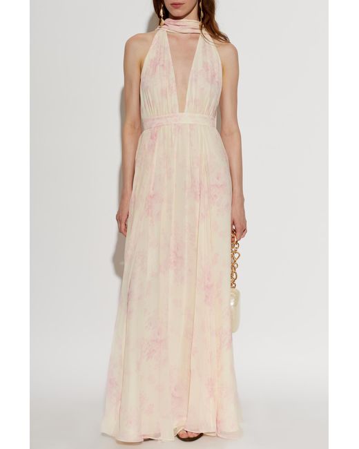 LoveShackFancy White Silk Dress 'Lilah'