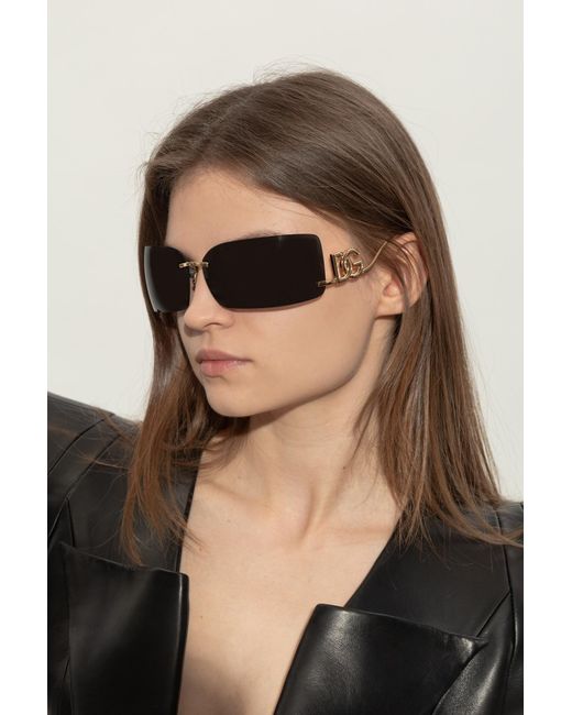 Dolce & Gabbana Gray Sunglasses