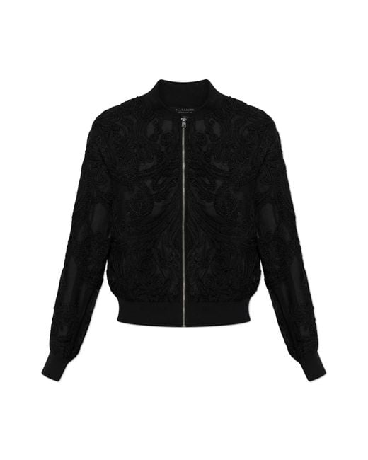AllSaints Black Jacket 'Jade'