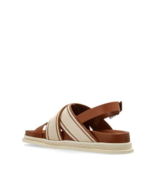 Jimmy Choo Brown Sandals 'Joa'