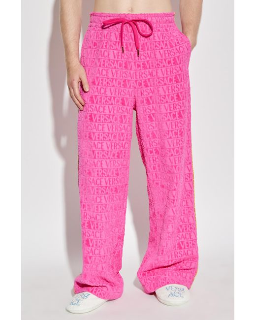 Versace Pink Sweatpants