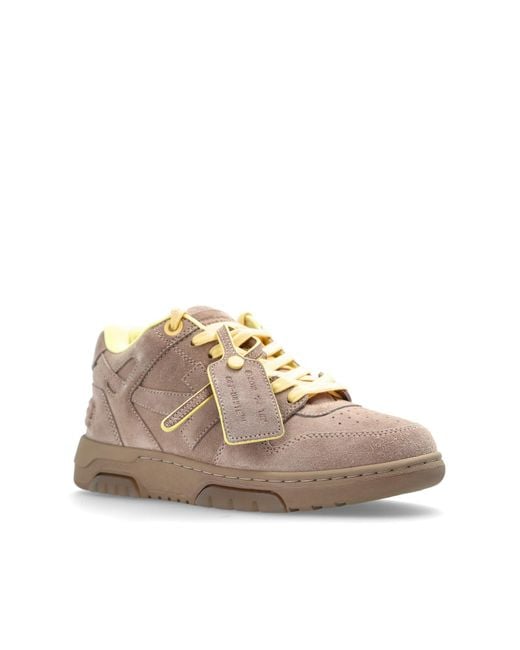 Off-White c/o Virgil Abloh Brown Out Of Office Sports Shoes