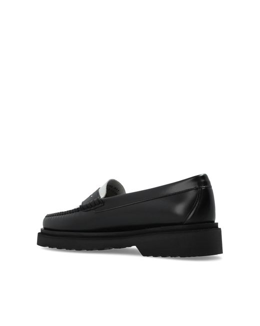 G.H.BASS Black 'Weejun Step' Loafers
