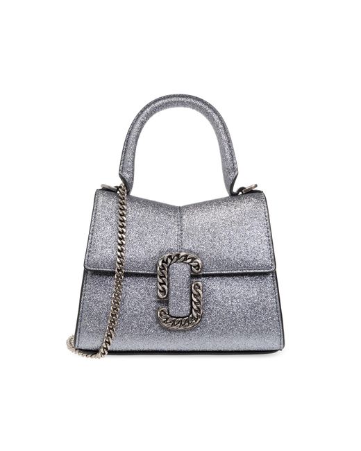Marc Jacobs Gray ‘St. Marc Mini’ Shoulder Bag