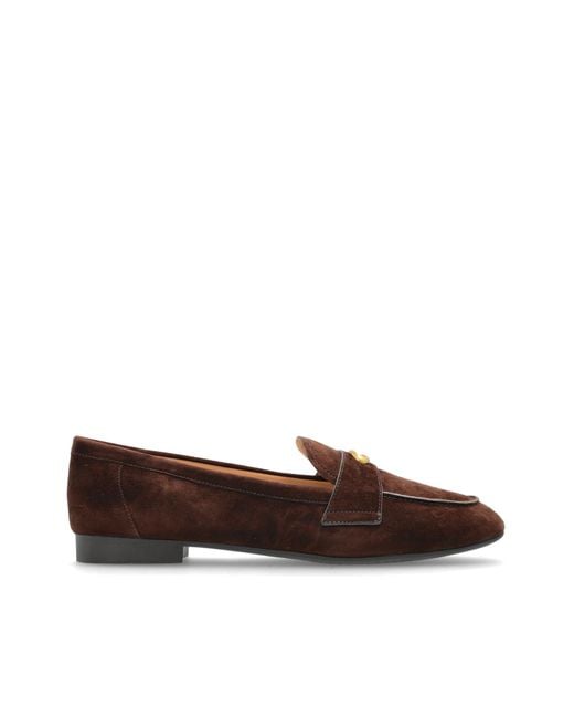 COACH Brown 'Sculpted C' Loafers