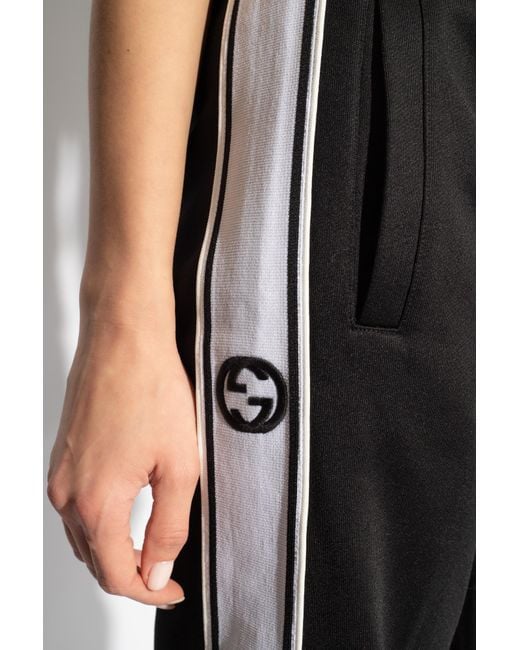 Gucci black sweatpants 2025