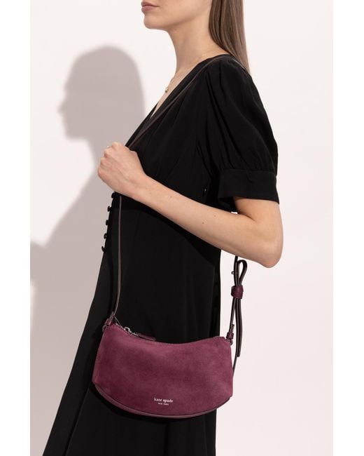 Kate Spade Purple Shoulder Bag 'Loop Small'