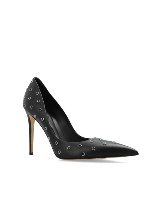 McQueen Black "Skull" Stilettos
