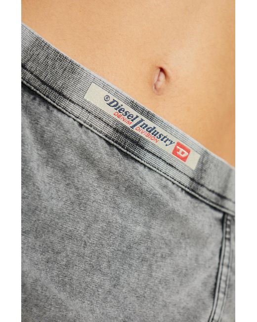 DIESEL Gray Skirt O-Allegra-Mini