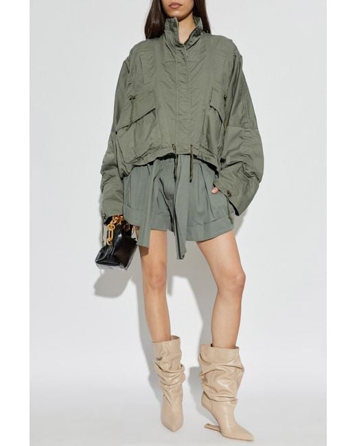 Balmain Green Oversize Jacket