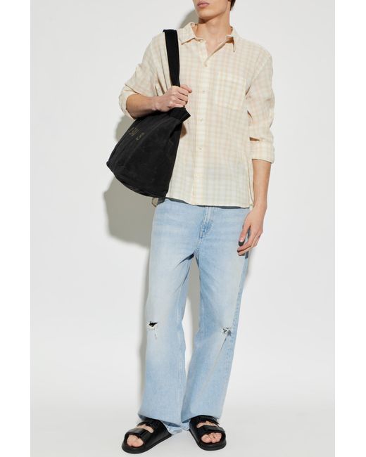 AllSaints White "Toya" Shirt for men
