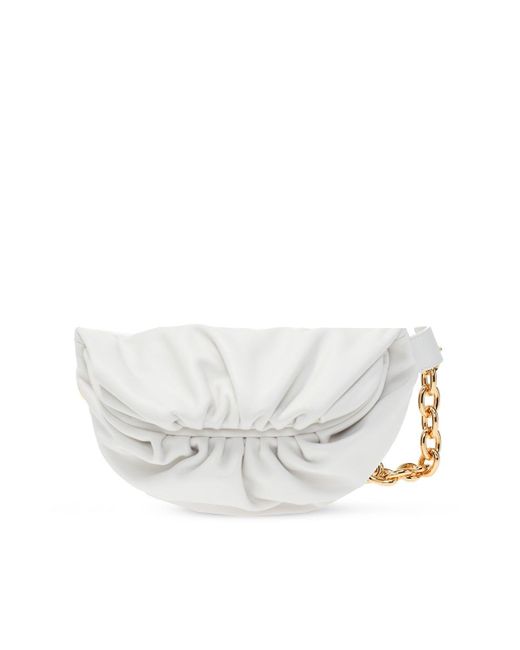 Bottega Veneta White 'the Chain Pouch' Belt Bag