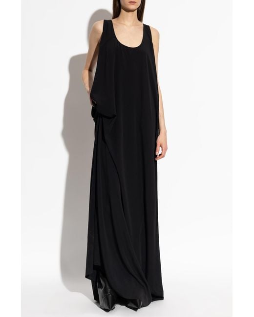 Rick Owens Black Sleeveless Dress