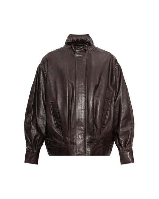 Arma Brown Leather Jacket 'Paulo' for men