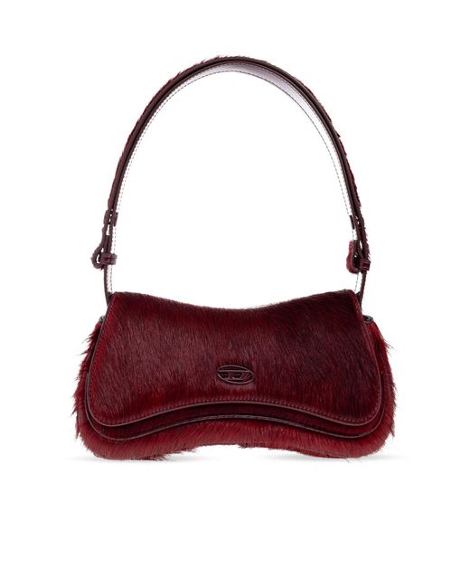 DIESEL Red Shoulder Bag 'Play Clutch'