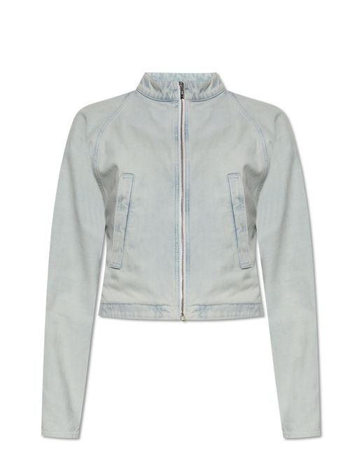 Alaïa White Denim Jacket