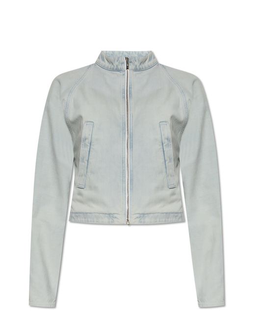 Alaïa White Denim Jacket