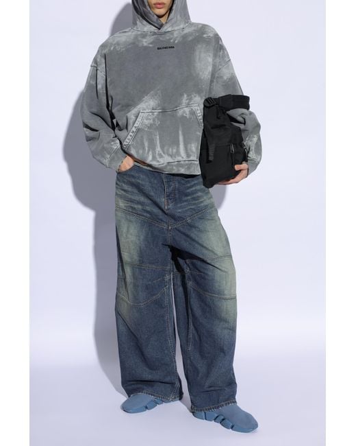 Balenciaga Blue Speed 2.0 Sneakers With Sock for men